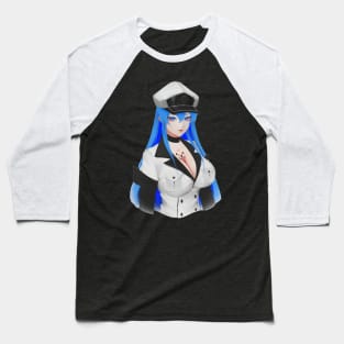 Akame Ga Kill Aesthetic Esdeath Waifu Baseball T-Shirt